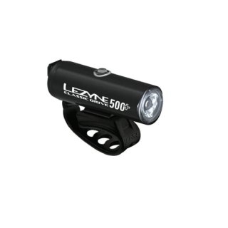 LEZYNE LAMPKA PRZEDNIA CLASSIC DRIVE 500+ SATIN BLACK (1-LED-29-V237)