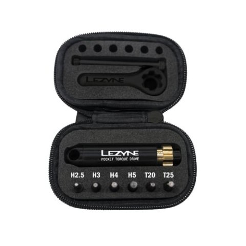 LEZYNE NARZĘDZIE POCKET TORQUE DRIVE BLACK / GOLD (1-MT-PTDR-V104T12)