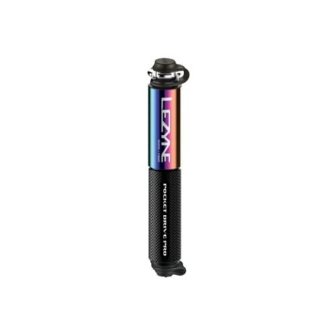 LEZYNE POMPKA POCKET DRIVE PRO NEO METALLIC / BLACK GLOSS (1-MP-PKDRPRO-V104)