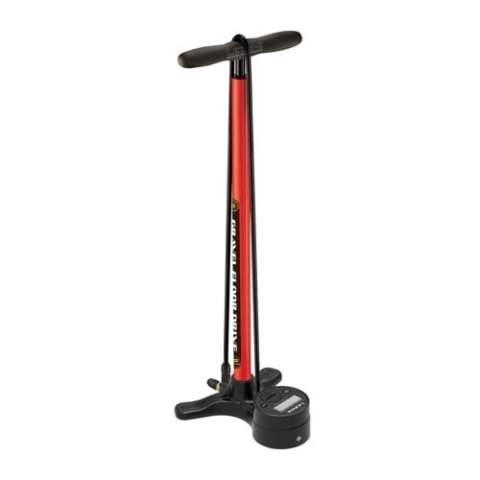 LEZYNE POMPKA PODŁOGOWA GRAVEL DIGITAL DRIVE RED (1-FP-GRVL-V115)