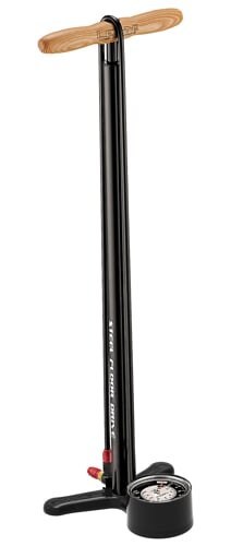 LEZYNE POMPKA PODŁOGOWA STEEL FLOOR DRIVE 3.5 TALL BLACK GLOSS (1-FP-SFLDR-V7T04)