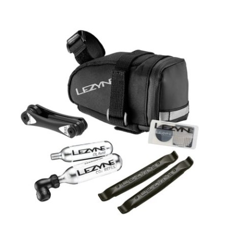 LEZYNE SAKWA M-CADDY - CO2 KIT BLACK / BLACK (1-SB-CADLD-V3M04)