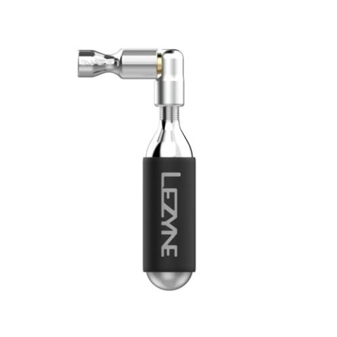 LEZYNE TRIGGER DRIVE CO2 WITH 16G CARTRIDGE SILVER GLOSS (1-C2-TRDR-V106)