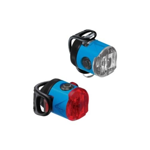 LEZYNE ZESTAW LAMPEK FEMTO USB DRIVE PAIR BLUE (1-LED-31P-V110)