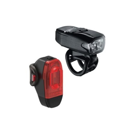 LEZYNE ZESTAW LAMPEK KTV DRIVE PAIR BLACK (1-LED-12P-V404)