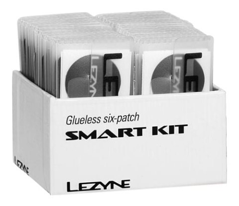 LEZYNE ZESTAW SMART PATCH KIT BOX SET CLEAR (1-PK-SMART-V1BOX)