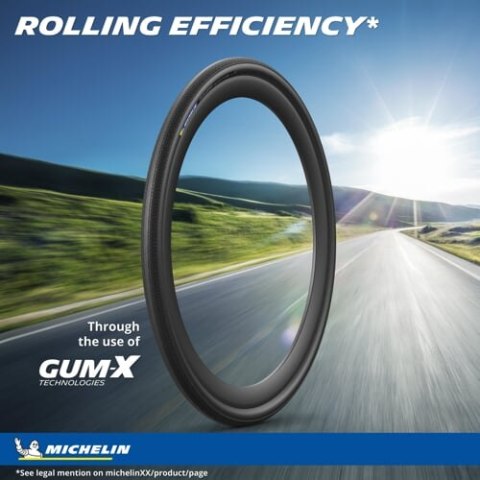 MICHELIN OPONA POWER ADVENTURE BLACK V2 700X30C COMPETITION LINE KEVLAR GUM-X TS TLR (342844)