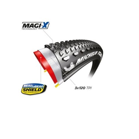 MICHELIN OPONA POWER GRAVEL CLASSIC V2 700X40C COMPETITION LINE KEVLAR MAGI-X TS TLR (041636)