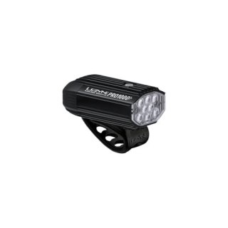 LEZYNE LAMPKA PRZEDNIA MICRO DRIVE PRO 1000+ FRONT SATIN BLACK (1-LED-25F-V337)