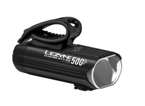 LEZYNE LIGHT MACRO StVZO 500+ FRONT REVERSE LOADED KIT (1-LED-4A-STVZO-V137U)