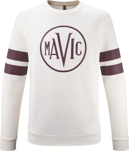 MAVIC BLUZA HERITAGE LOGO OFF-WHITE AUBERGINE (T000234)