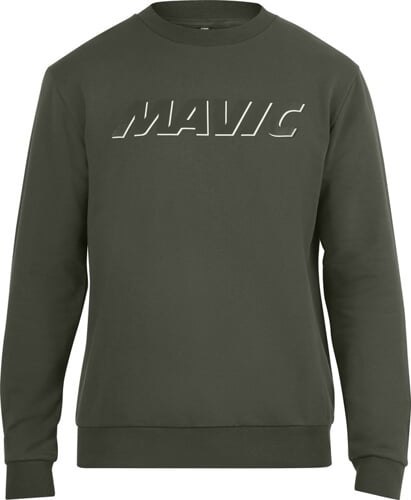 MAVIC BLUZA Z KAPTUREM CORPORATE LOGO ARMY GREEN (T000222)