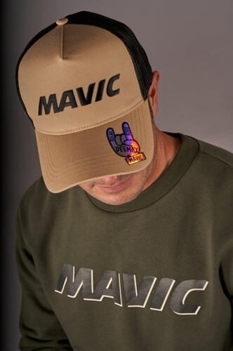 MAVIC BLUZA Z KAPTUREM CORPORATE LOGO ARMY GREEN (T000222)