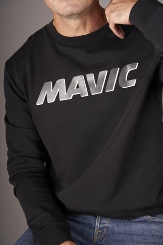 MAVIC BLUZA Z KAPTUREM CORPORATE LOGO BLACK YELLOW (T000221)