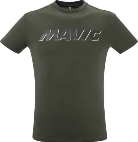 MAVIC KOSZULKA Z KRÓTKIM RĘKAWEM CORPORATE LOGO ARMY GREEN (T000211)