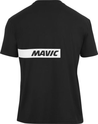 MAVIC KOSZULKA Z KRÓTKIM RĘKAWEM CORPORATE STRIPE BLACK CORDE (T000215)