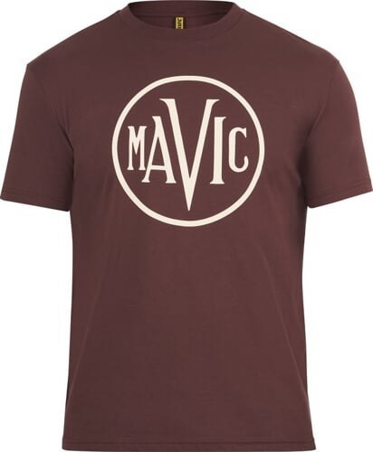 MAVIC KOSZULKA Z KRÓTKIM RĘKAWEM HERITAGE LOGO AUBERGINE (T000231)