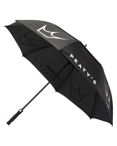 PEATY'S PARASOL XL PIT UMBRELLA - 30" DOUBLE CANOPY - BLACK (PTY-PIT-UMB-XL-1)