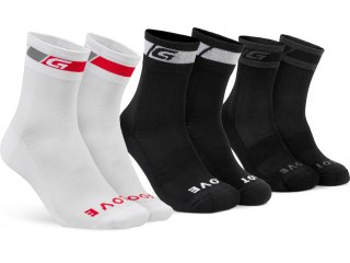 GripGrab All Seasons Socks Gift Set L, czarny