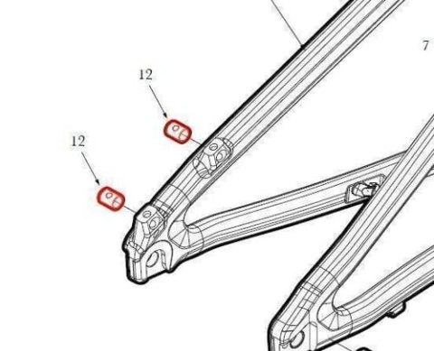 KIT BARREL NUT M6, 1 KS (ATIOT4967)