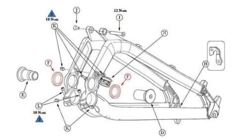 KIT, VERB MAIN PIVOT BEARING (KG0099N01)