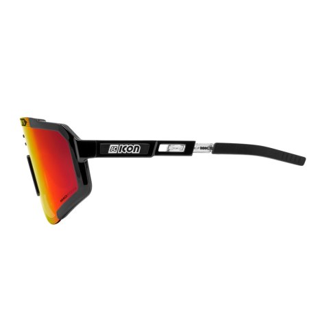 Okulary SCICON AEROSCOPE Black Gloss - SCNPP Multimirror Red