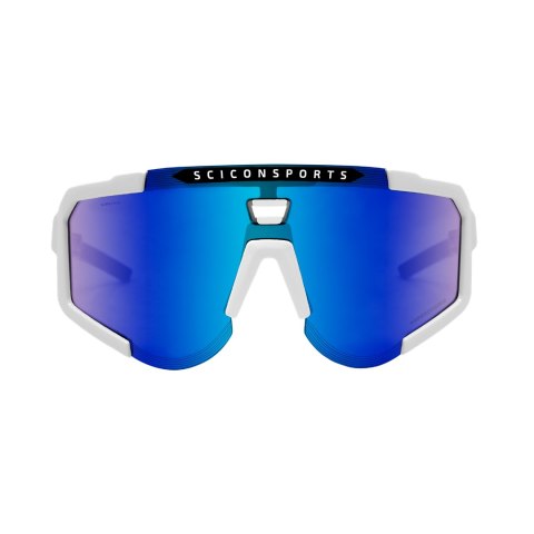 Okulary SCICON AEROSCOPE White Gloss - SCNPP Multimirror Blue