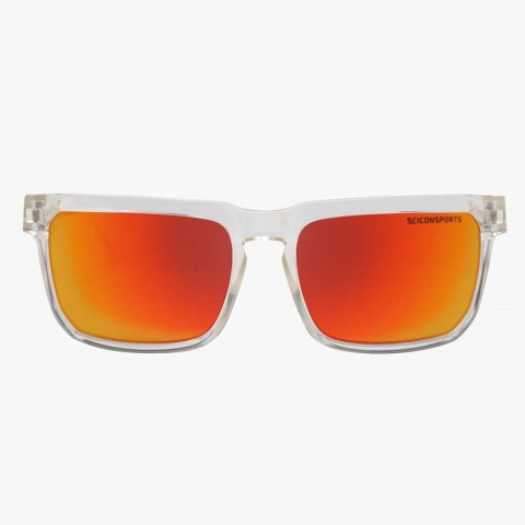 Okulary SCICON GALIO Crystal Gloss - Red Multimirror Lens