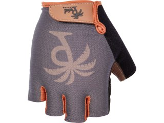 Pedal Palms short finger glove Palmer, size M, grey-brown