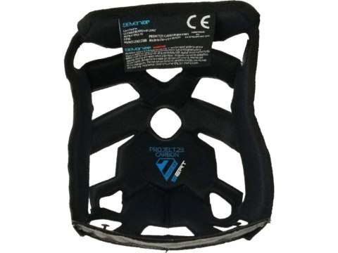 Project 23 Carbon/GF Helmet Liner Rozmiar M czarny