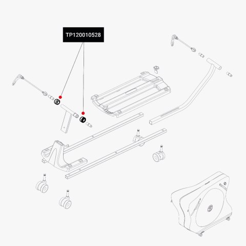 SCICON THRU AXLE ADAPTER END CAP X 2 AEROCOMFORT 3.0