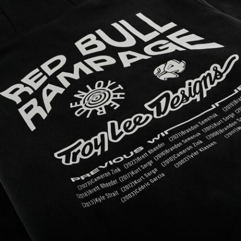 TLD BLUZA REDBULL RAMPAGE MIND MELT BLACK (70741400)