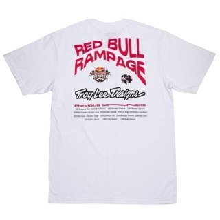 TLD T-SHIRT Z KRÓTKIM RĘKAWEM REDBULL RAMPAGE MIND MELT WHITE (70141400)