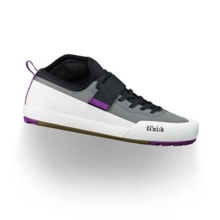 FIZIK BUTY GRAVITA TENSOR FLAT WHITE - PURPLE (GRX6TTF1C2035)