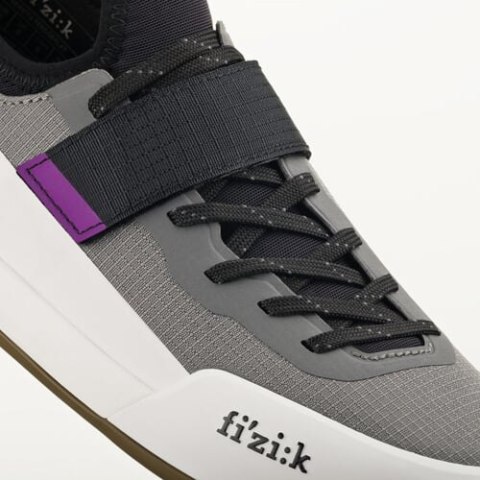 FIZIK BUTY GRAVITA TENSOR FLAT WHITE - PURPLE (GRX6TTF1C2035)