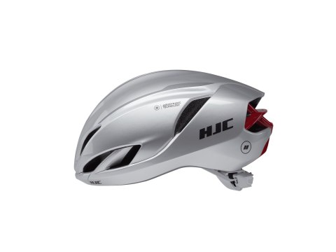 Kask Rowerowy HJC FURION 3 SILVER RED r. M