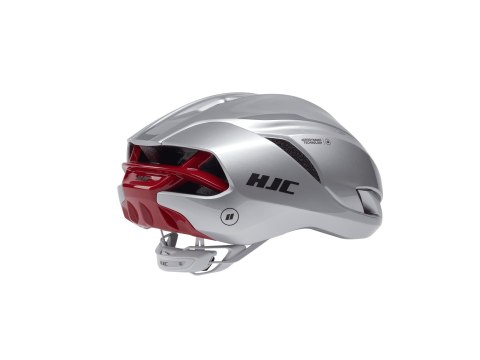 Kask Rowerowy HJC FURION 3 SILVER RED r. M