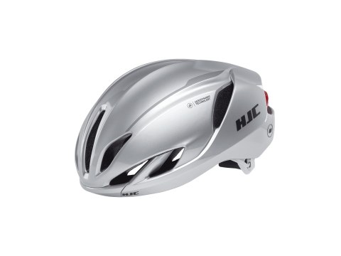 Kask Rowerowy HJC FURION 3 SILVER RED r. M