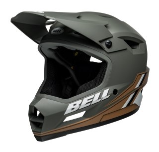 Kask full face BELL SANCTION 2 DLX MIPS alpine matte dark gray tan roz. L (57-59 cm) (NEW).