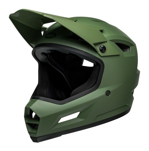 Kask full face BELL SANCTION 2 matte dark green roz. M (55-57 cm) (NEW)