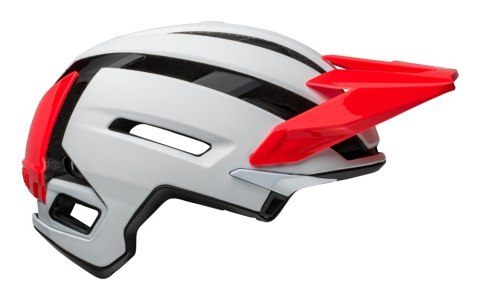 Kask full face BELL SUPER AIR R MIPS SPHERICAL matte gloss white infrared roz. S (52-56 cm) (NEW)