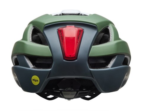 Kask gravel szosowy BELL FALCON XR LED INTEGRATED MIPS matte green roz. L (59-63 cm) (NEW 2025)