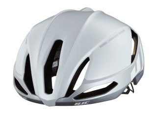 Kask rowerowy HJC FURION Biało Szary GLOSSY WH SL r. L