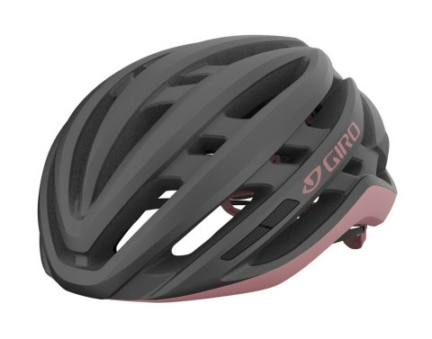 Kask szosowy GIRO AGILIS MIPS matte metallic coal dusty rose roz. M (55-59 cm) (NEW 2025)