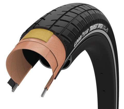 Opona GOODYEAR - Transit Speed S1 Tube Type 700x30 / 28x1.20/30-622 k. Blk