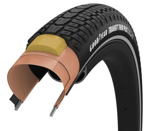 Opona GOODYEAR - Transit Tour Plus S5 Tube Type 700x35 / 28x1.4/37-622 k. Blk