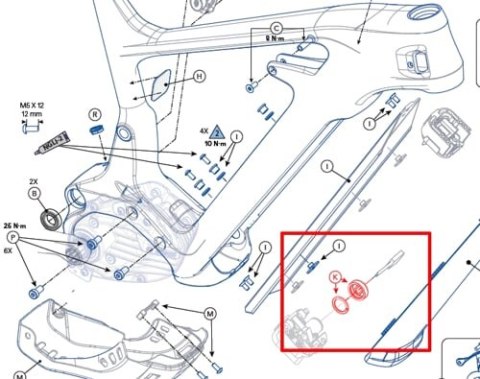 CANNONDALE 2020 KEY LOCK CYLINDER (K34050)