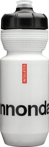 CANNONDALE BIDON 550ML LOGO GRIPPER INSULATED BOTTLE WHITE/BLACK (CP5152U1055)