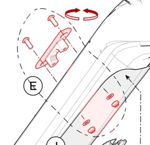 CANNONDALE DT POWERPACK FLIP BRACKET (K76080)