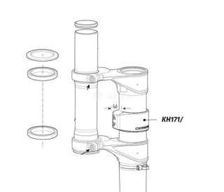 CANNONDALE KIT, BUMPER, LEFTY/SM, 6MM (KH171/)